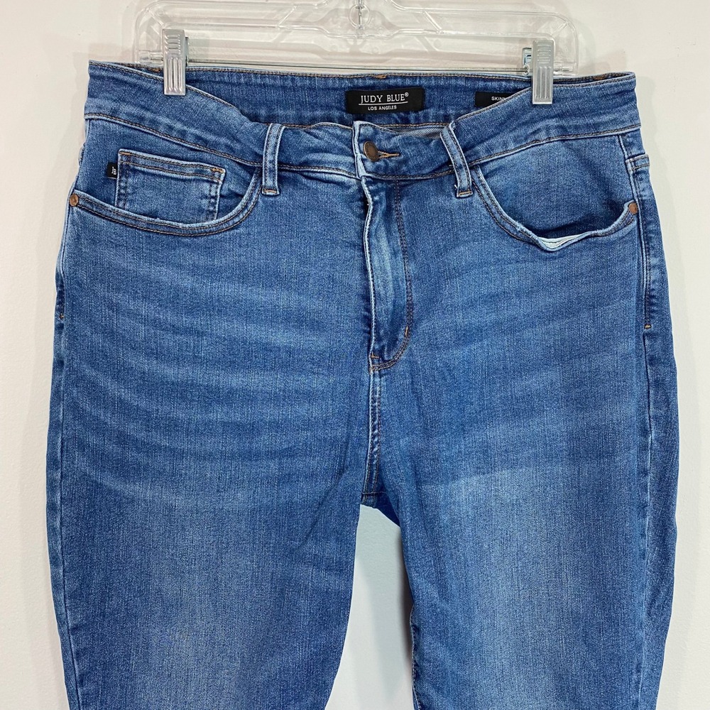 Judy Blue Women's Skinny Jeans - Blue - Picture 2 of 6